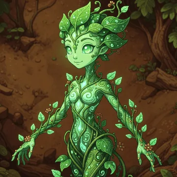 Pixel-art portrait of Sprout